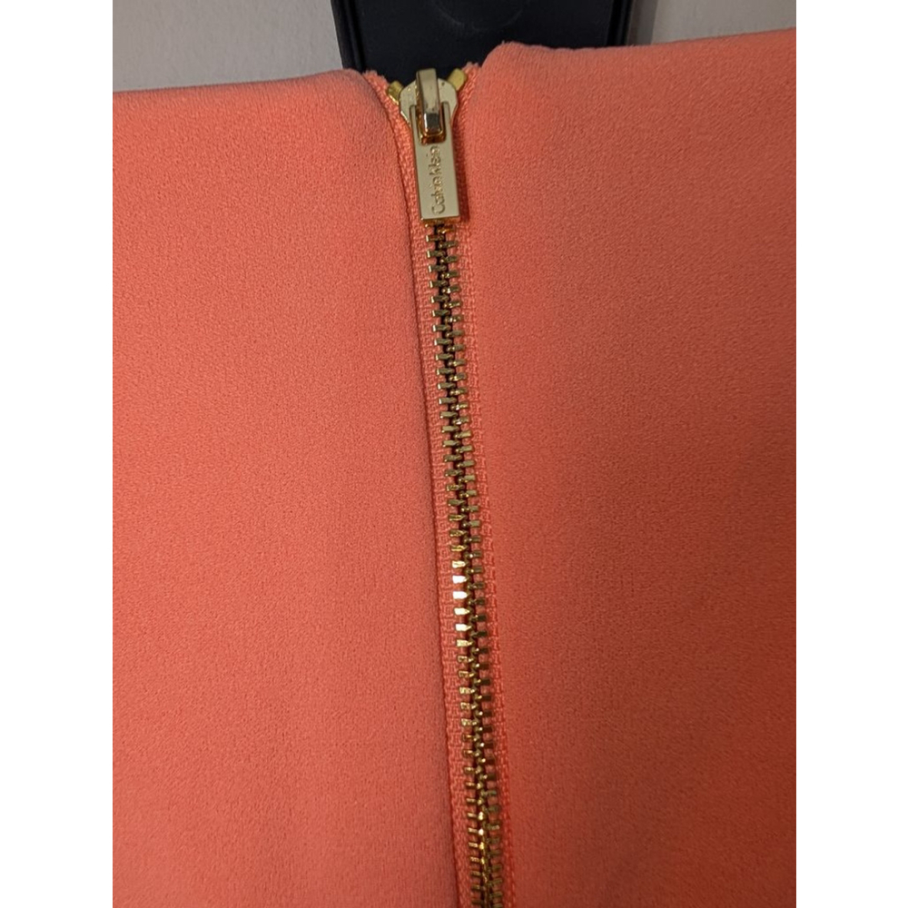 Calvin Klein Coral Long Sleeve Dress Size 4, Women's - Picture 6 of 6